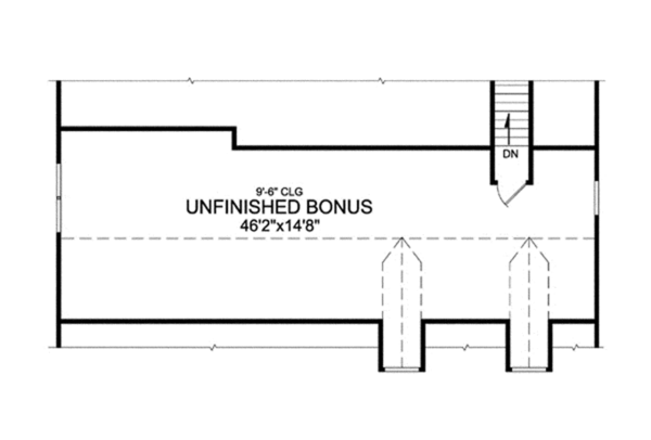 Architectural House Design - Ranch Floor Plan - Other Floor Plan #314-292