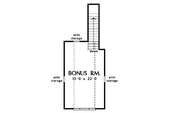 Floor Plan - Other Floor for Country House Plan #929-739 - 3 bed, 2 bath