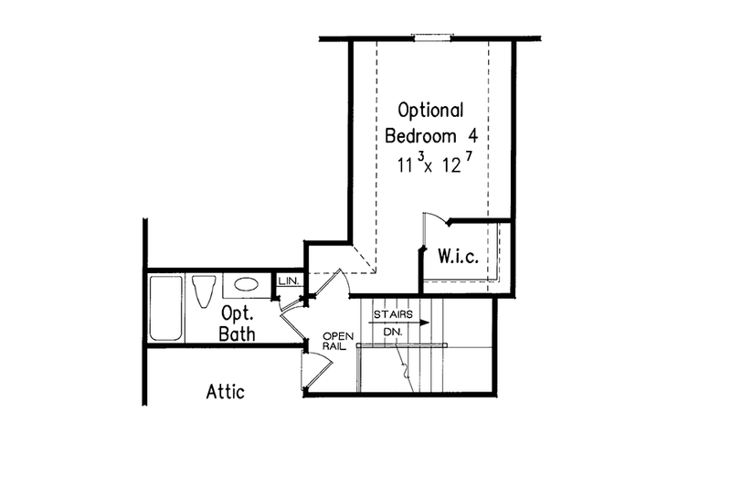 Dream House Plan - Floor Plan - Other Floor 1 for Country House Plan #927-722 - 3 bed, 2 bath