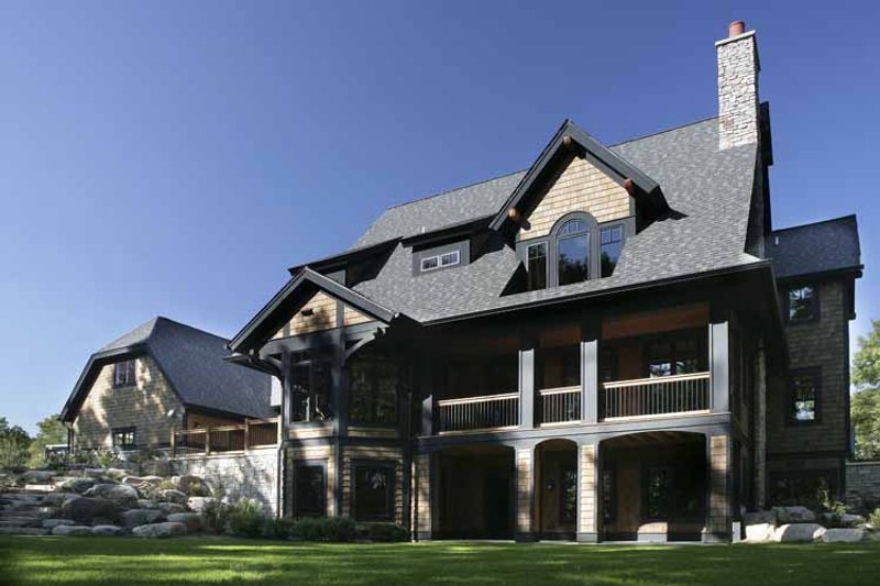 House Design - Exterior - Rear Elevation 1 for Craftsman House Plan #928-32 - 4 bed, 3.5 bath