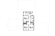 Cottage Style House Plan - 4 Beds 2.5 Baths 3821 Sq/Ft Plan #455-746 Floor 