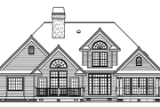 Traditional Style House Plan - 4 Beds 3 Baths 2535 Sq/Ft Plan #929-228 