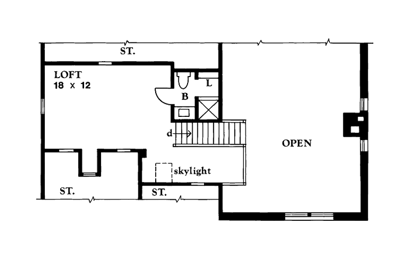 Dream House Plan - Floor Plan - Upper Floor for Country House Plan #1016-14 - 3 bed, 3 bath