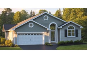 Traditional Exterior - Front Elevation Plan #3-121