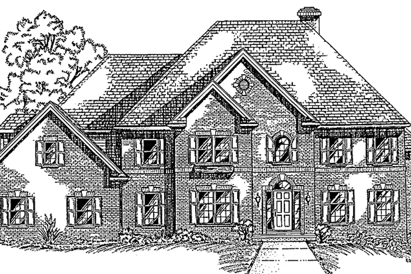 House Design - European Exterior - Front Elevation Plan #994-9