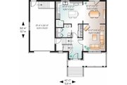 Country Style House Plan - 3 Beds 1.5 Baths 1654 Sq/Ft Plan #23-2466 