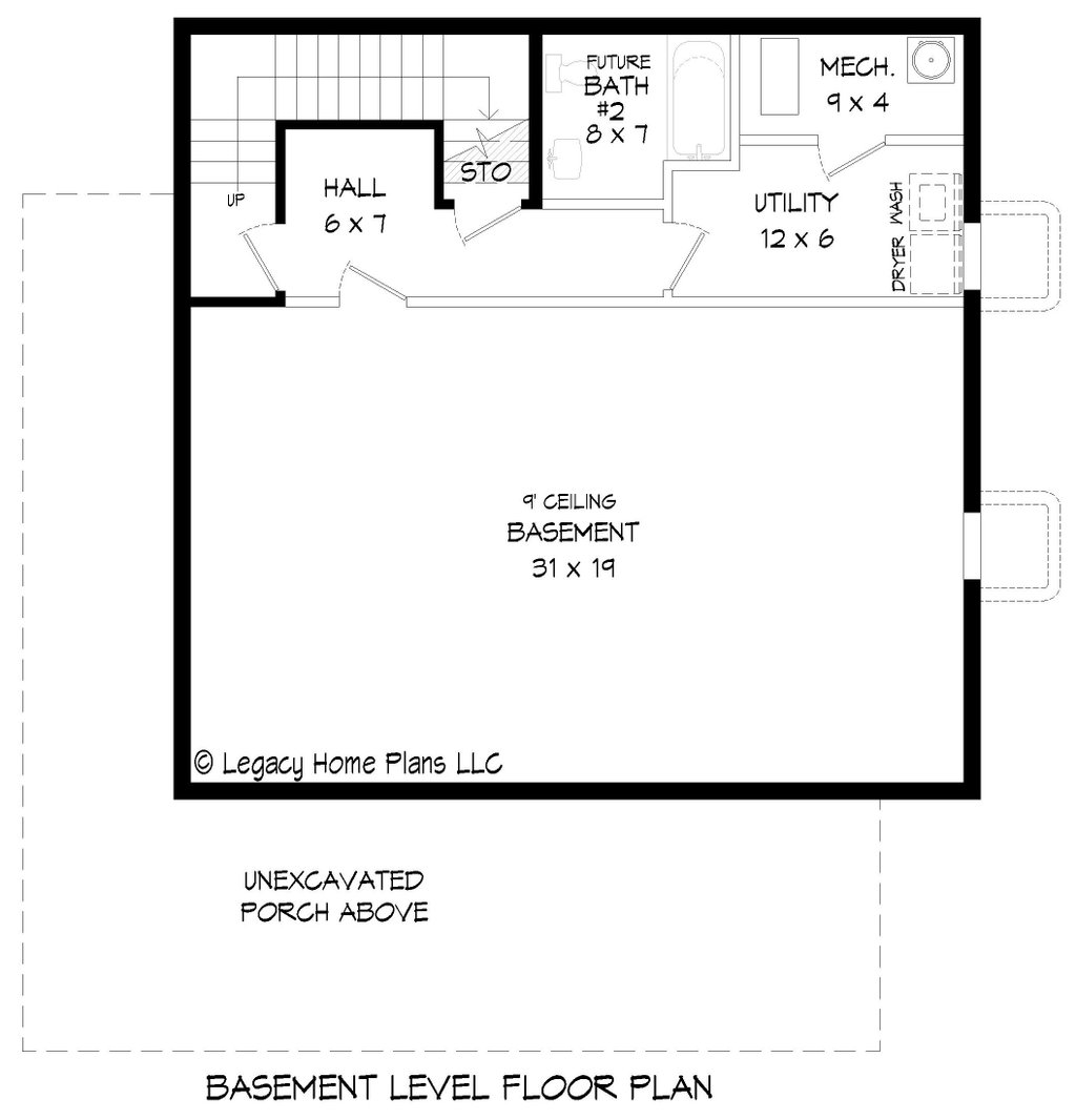 Modern Rectangular Home Plans Modern Style House Plan 3 Beds 2 Baths