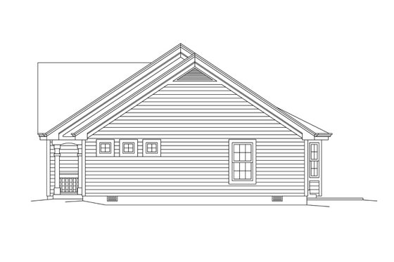 Floor Plan - Other Floor for Colonial House Plan #57-636 - 4 bed, 4 bath