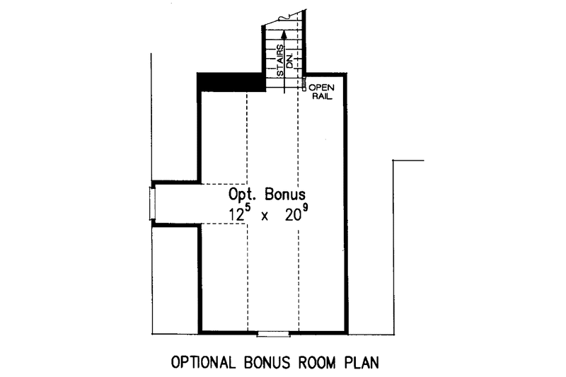 Home Plan - Floor Plan - Upper Floor for Country House Plan #927-195 - 3 bed, 2 bath