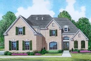 Traditional Exterior - Front Elevation Plan #424-361