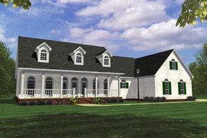 Farmhouse Exterior - Front Elevation Plan #21-118