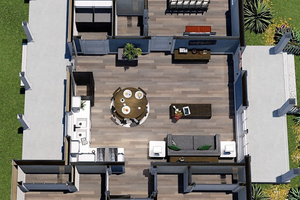 Interior - Other 3 for Farmhouse House Plan #44-224 - 3 bed, 2 bath