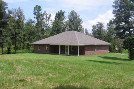 Exterior - Rear Elevation for Traditional House Plan #44-135 - 3 bed, 2 bath