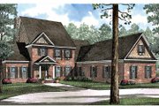 Colonial Style House Plan - 5 Beds 3.5 Baths 3946 Sq/Ft Plan #17-3065 
