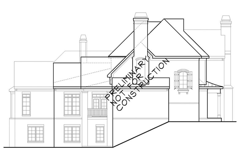 Home Plan - Exterior - Other Elevation 1 for Country House Plan #927-479 - 4 bed, 4.5 bath