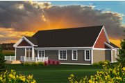 Ranch Style House Plan - 3 Beds 2.5 Baths 2123 Sq/Ft Plan #70-1196 