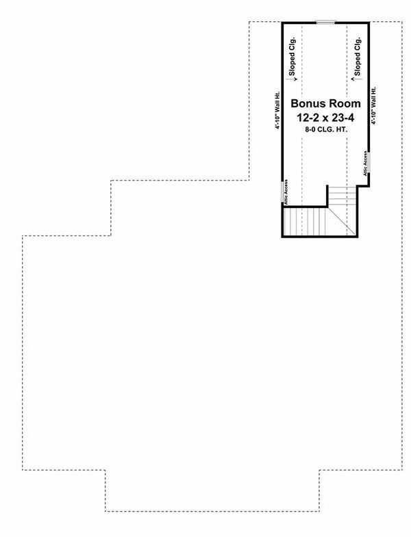 Architectural House Design - Southern Floor Plan - Other Floor Plan #21-255