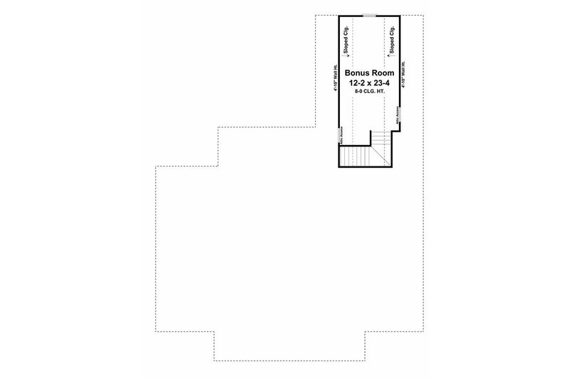 Home Plan - Floor Plan - Other Floor for Southern House Plan #21-255 - 3 bed, 2.5 bath