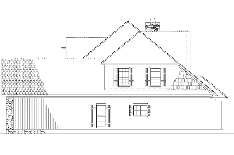 Architectural House Design - Floor Plan - Other Floor for European House Plan #17-2932 - 4 bed, 3.5 bath