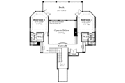 Mediterranean Style House Plan - 3 Beds 3.5 Baths 3285 Sq/Ft Plan #930-137 