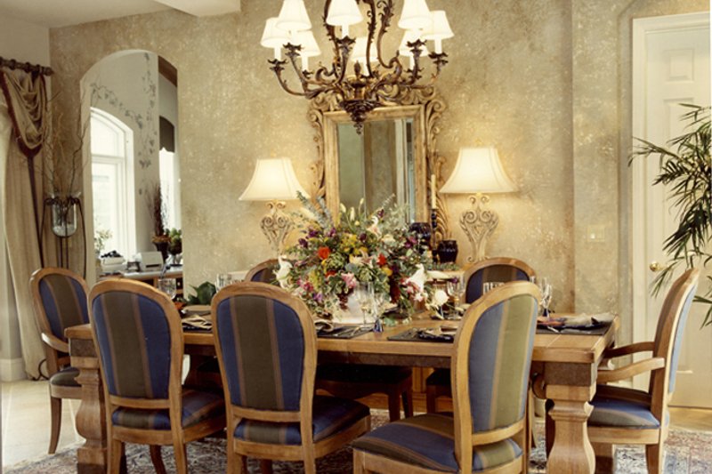 Dream House Plan - Interior - Dining Room for Mediterranean House Plan #417-796 - 4 bed, 4 bath
