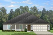 Traditional Style House Plan - 4 Beds 2 Baths 1996 Sq/Ft Plan #1058-121 