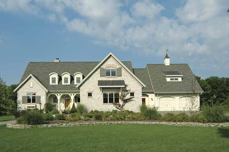 Home Plan - Exterior - Front Elevation 5 for Cottage House Plan #928-52 - 3 bed, 2.5 bath