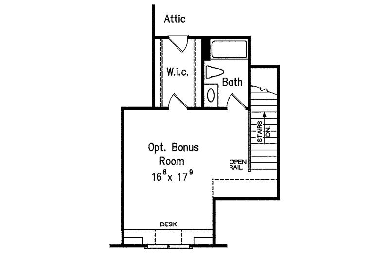 Dream House Plan - Floor Plan - Other Floor for Traditional House Plan #927-324 - 4 bed, 3.5 bath