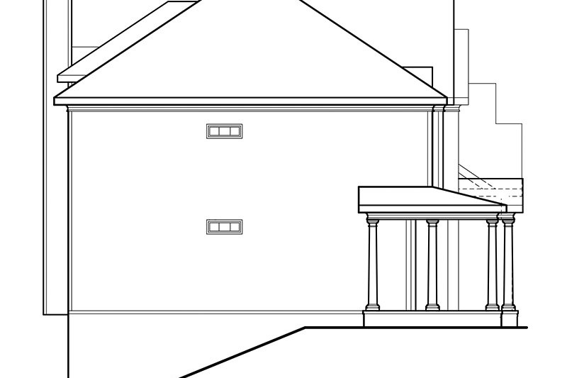 Dream House Plan - Exterior - Other Elevation 1 for Country House Plan #927-643 - 5 bed, 4 bath