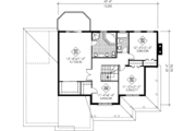 Farmhouse Style House Plan - 3 Beds 2.5 Baths 2462 Sq/Ft Plan #25-2195 
