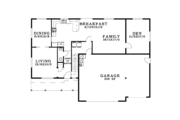 Craftsman Style House Plan - 4 Beds 2.5 Baths 2715 Sq/Ft Plan #943-28 