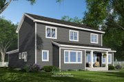 Bungalow Style House Plan - 4 Beds 3.5 Baths 2500 Sq/Ft Plan #51-1372 