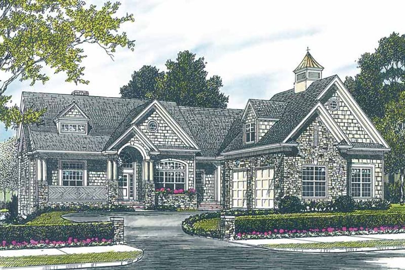 Home Plan - Craftsman Exterior - Front Elevation Plan #453-230
