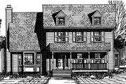 Country Style House Plan - 3 Beds 2.5 Baths 2235 Sq/Ft Plan #30-277 