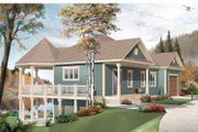 Country Style House Plan - 3 Beds 2 Baths 2072 Sq/Ft Plan #23-2478 