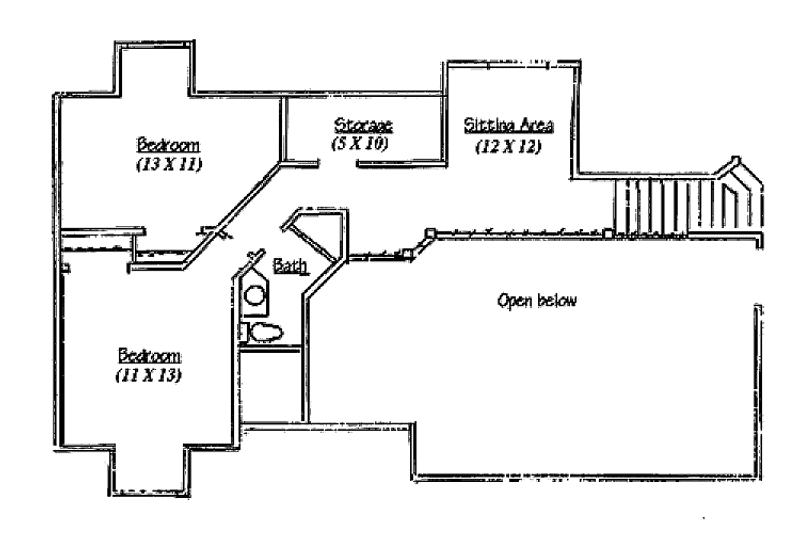 Dream House Plan - Floor Plan - Upper Floor for Country House Plan #945-54 - 4 bed, 3.5 bath