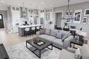 Craftsman Style House Plan - 3 Beds 3.5 Baths 1995 Sq/Ft Plan #51-1288 