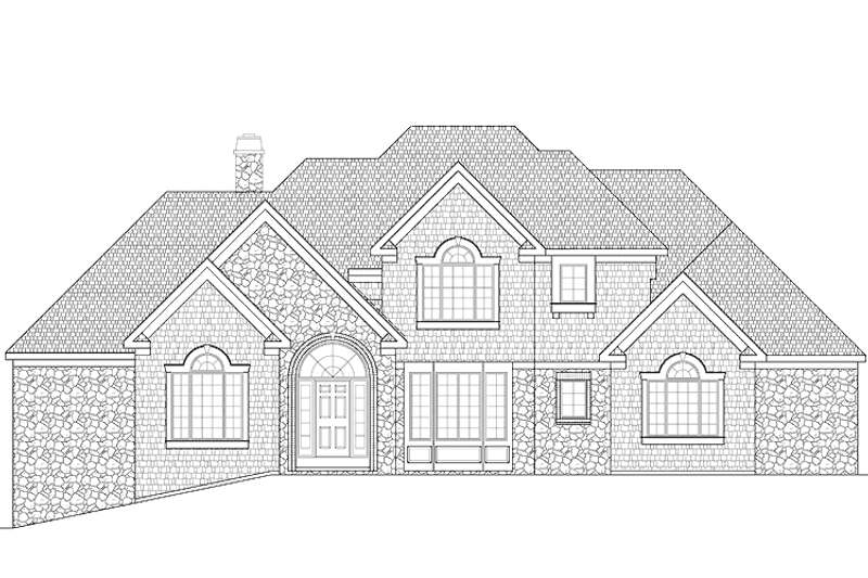 Home Plan - Craftsman Exterior - Front Elevation Plan #328-399