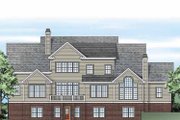 Colonial Style House Plan - 4 Beds 4.5 Baths 4205 Sq/Ft Plan #927-327 