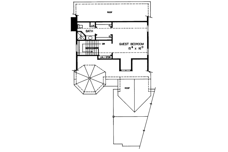 Home Plan - Floor Plan - Other Floor for Victorian House Plan #72-890 - 4 bed, 3.5 bath