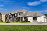 European Style House Plan - 7 Beds 7 Baths 8339 Sq/Ft Plan #54-586 