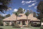 Traditional Style House Plan - 4 Beds 4 Baths 3098 Sq/Ft Plan #417-358 