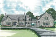 European Style House Plan - 5 Beds 4.5 Baths 5343 Sq/Ft Plan #453-47 