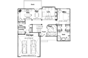 European Style House Plan - 3 Beds 2.5 Baths 2740 Sq/Ft Plan #928-154 