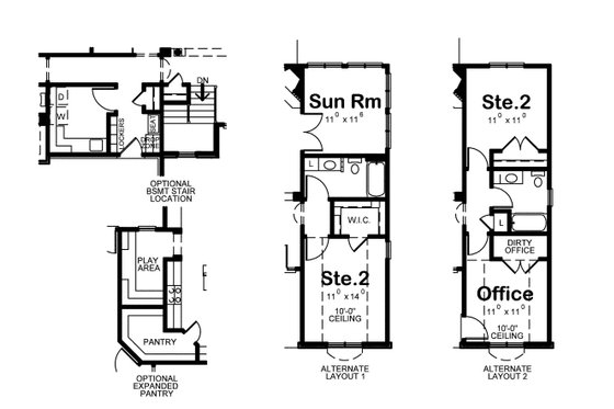Alternate Floorplan Options