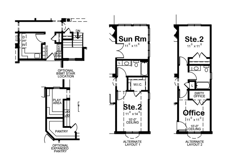 Home Plan - Alternate Floorplan Options