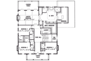 Southern Style House Plan - 5 Beds 5.5 Baths 5693 Sq/Ft Plan #54-132 