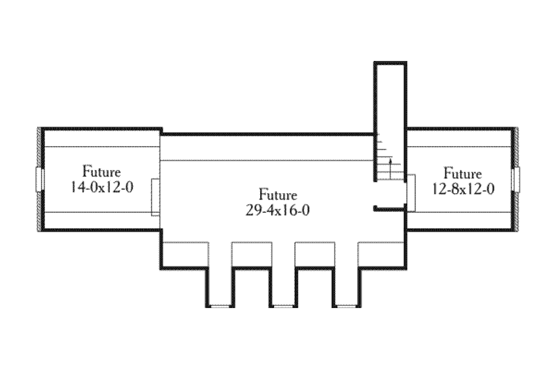 Dream House Plan - Floor Plan - Other Floor for Southern House Plan #406-189 - 3 bed, 2.5 bath