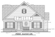 Cottage Style House Plan - 2 Beds 2 Baths 1375 Sq/Ft Plan #20-1208 Exterior 