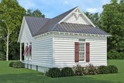 Cottage Style House Plan - 1 Beds 1 Baths 700 Sq/Ft Plan #45-624 